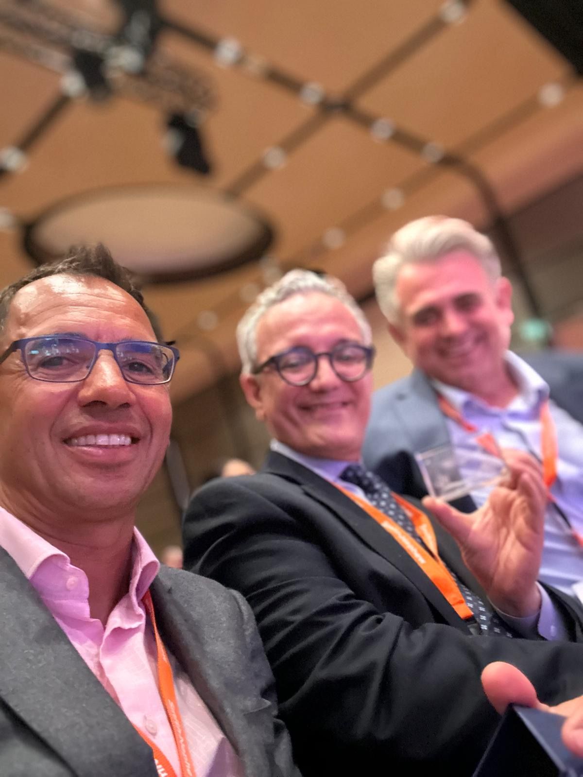 Receiving ISTA Award